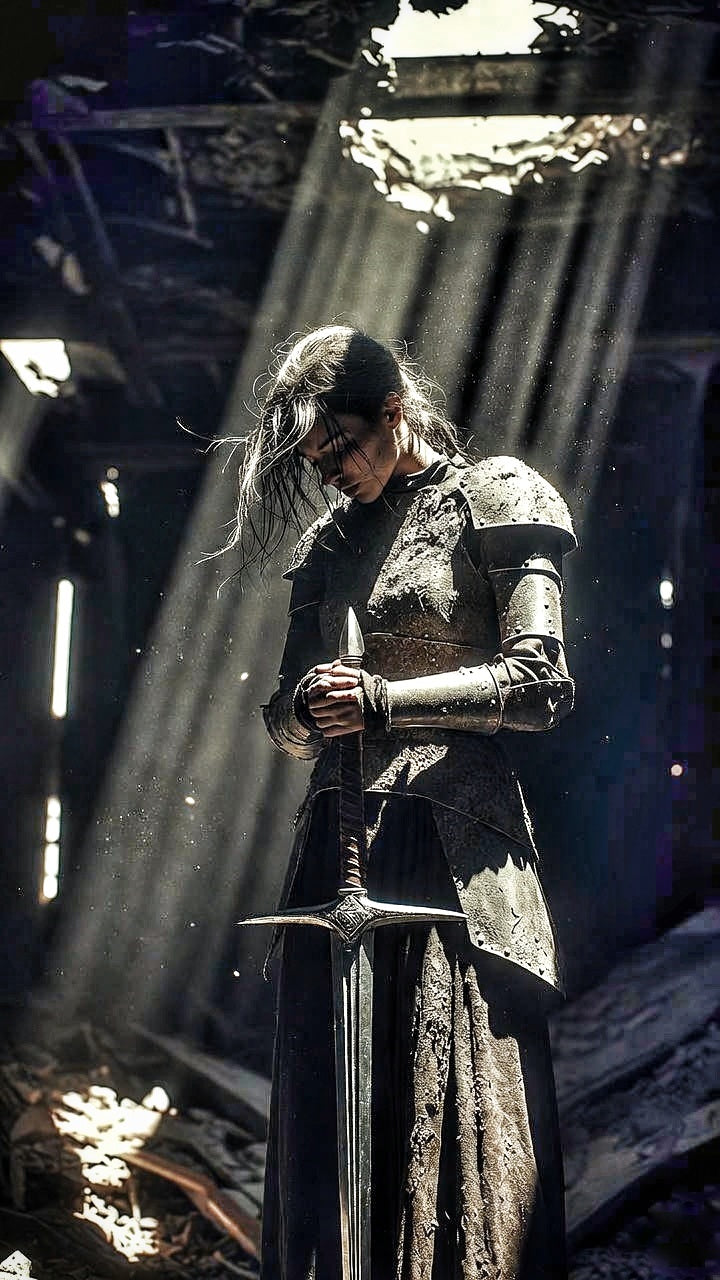 The Warrior's Rest in the Divine Light
