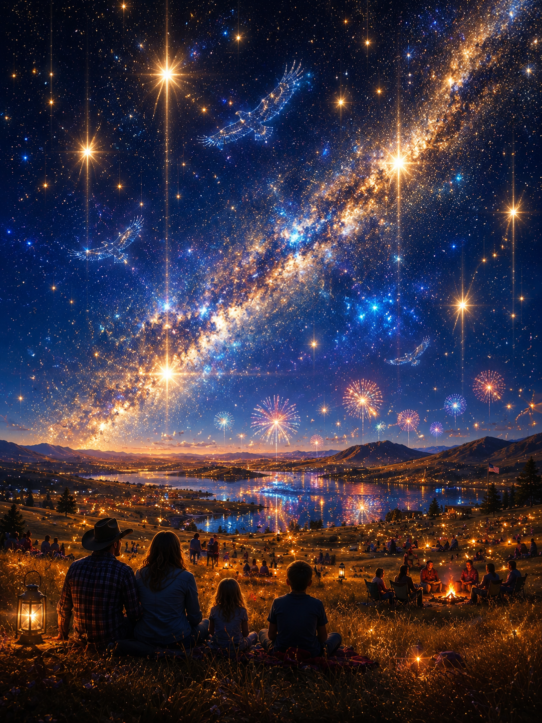 The Stars That Watched Over America