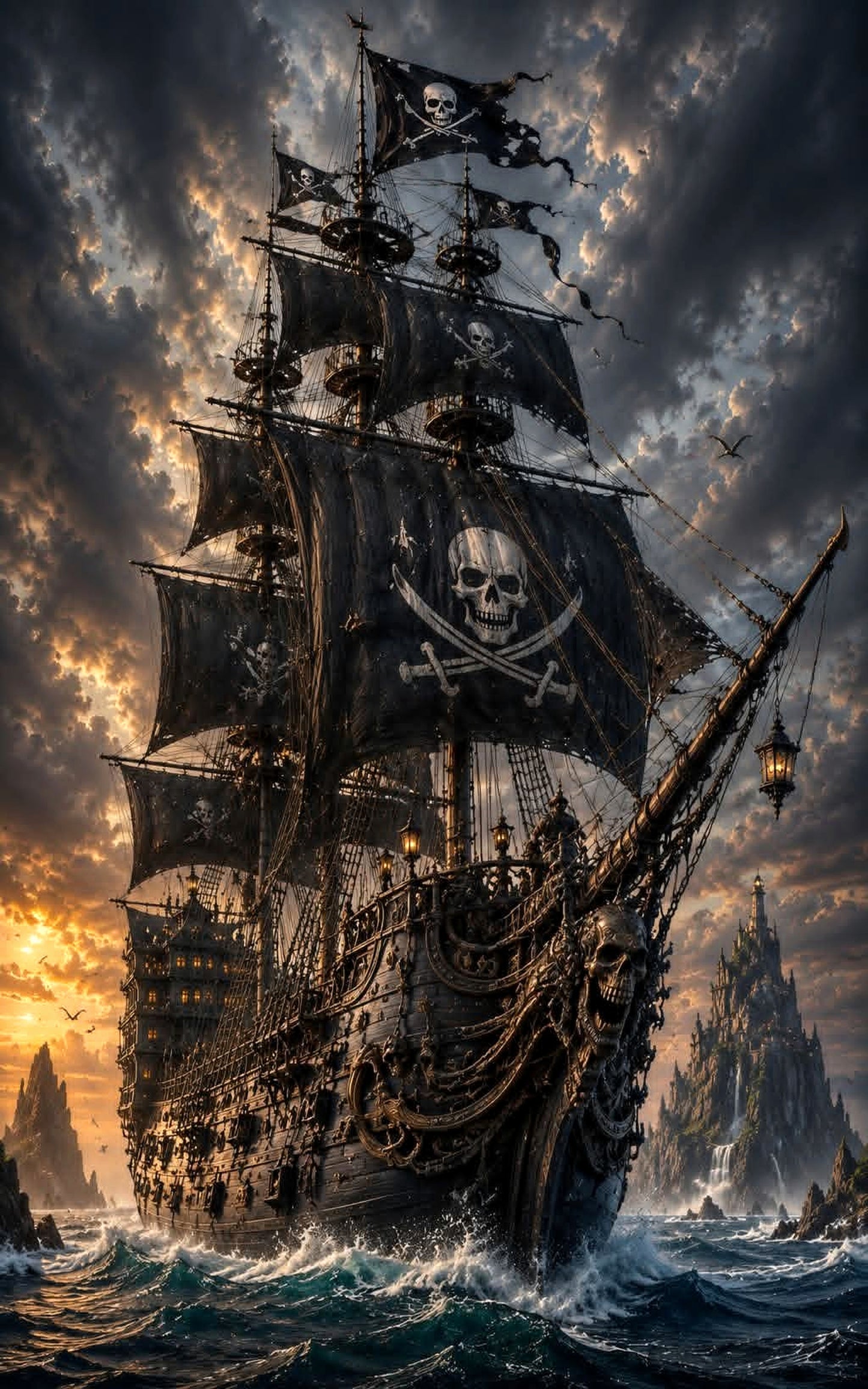 The Dread Sovereign of Blackwater Sea