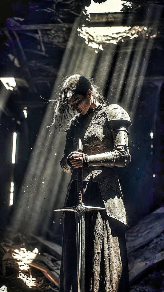 The Warrior's Rest in the Divine Light