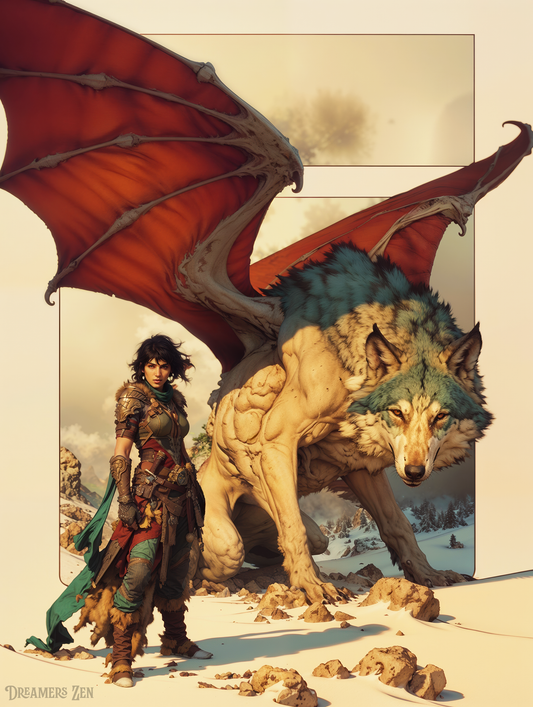 Wolfdrake Rider