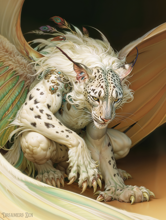 Winged Snow Leopard