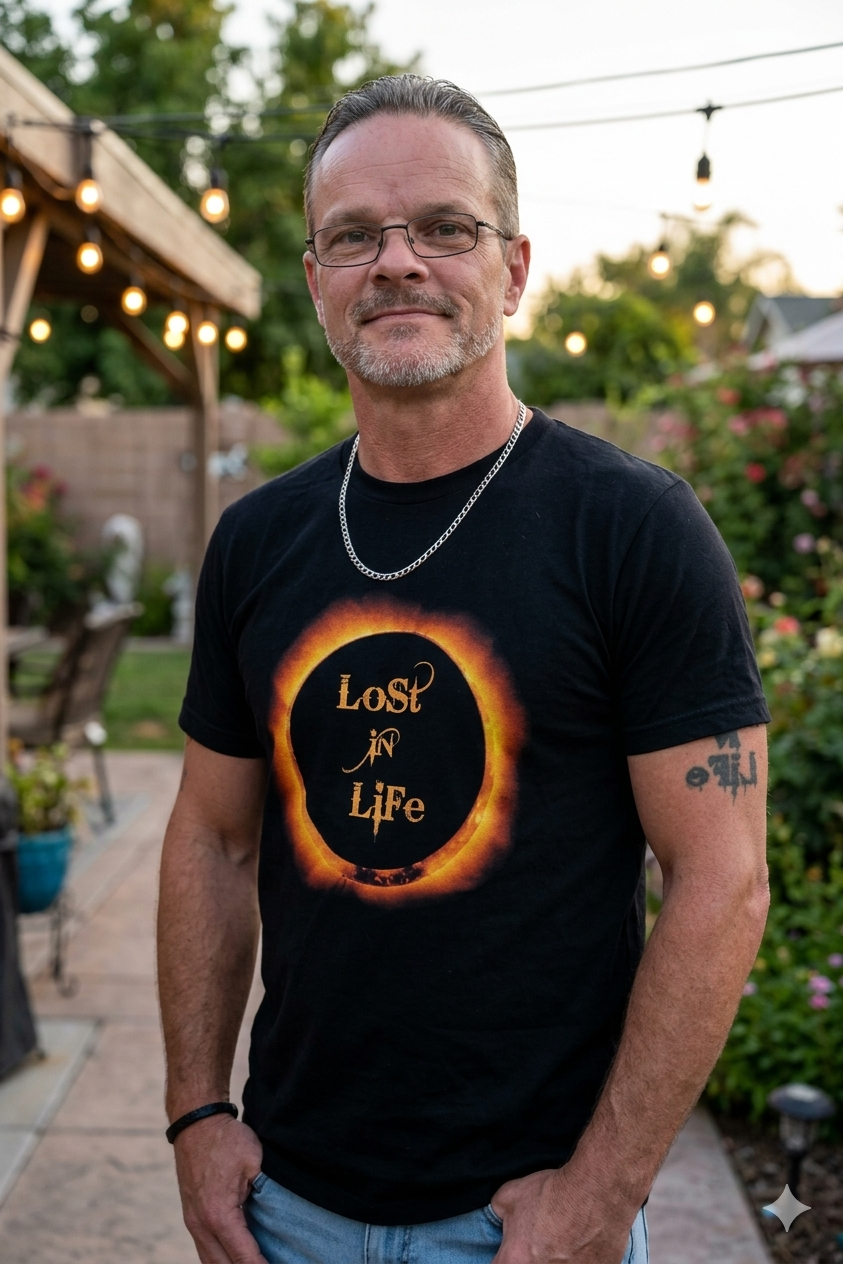 LoSt iN LiFe T-Shirt (Black)