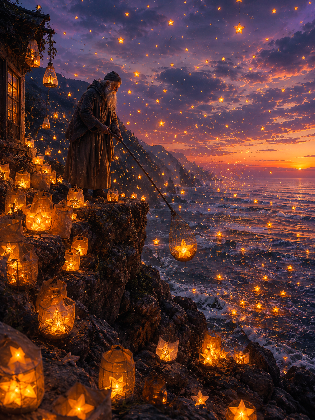 The Lantern Keeper of Falling Stars