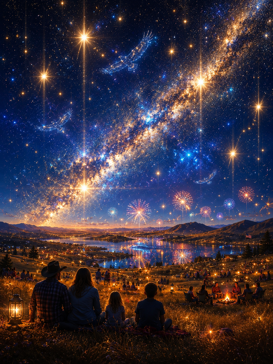 The Stars That Watched Over America