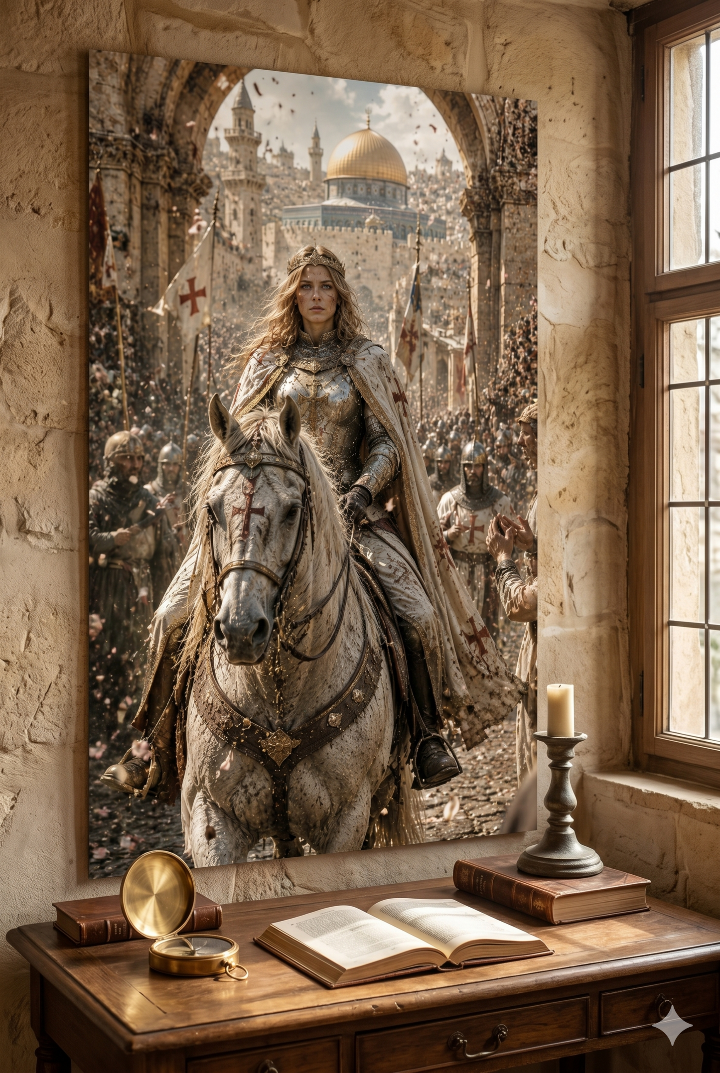 The Arrival of the Templar Queen