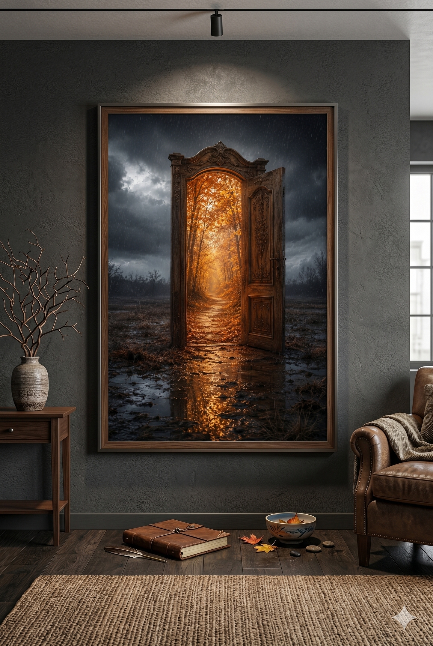 The Doorway in the Rain