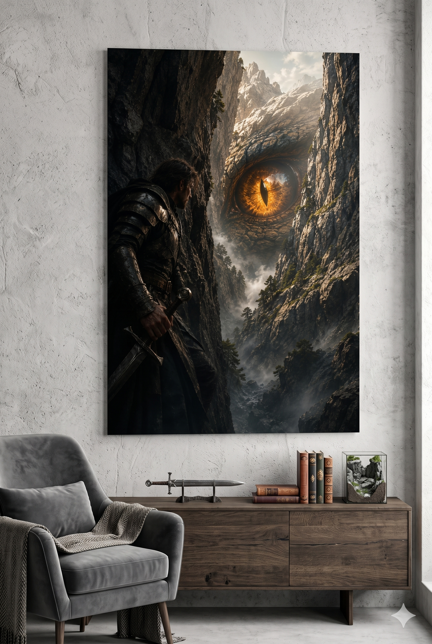 The Watcher Beneath the Mountain