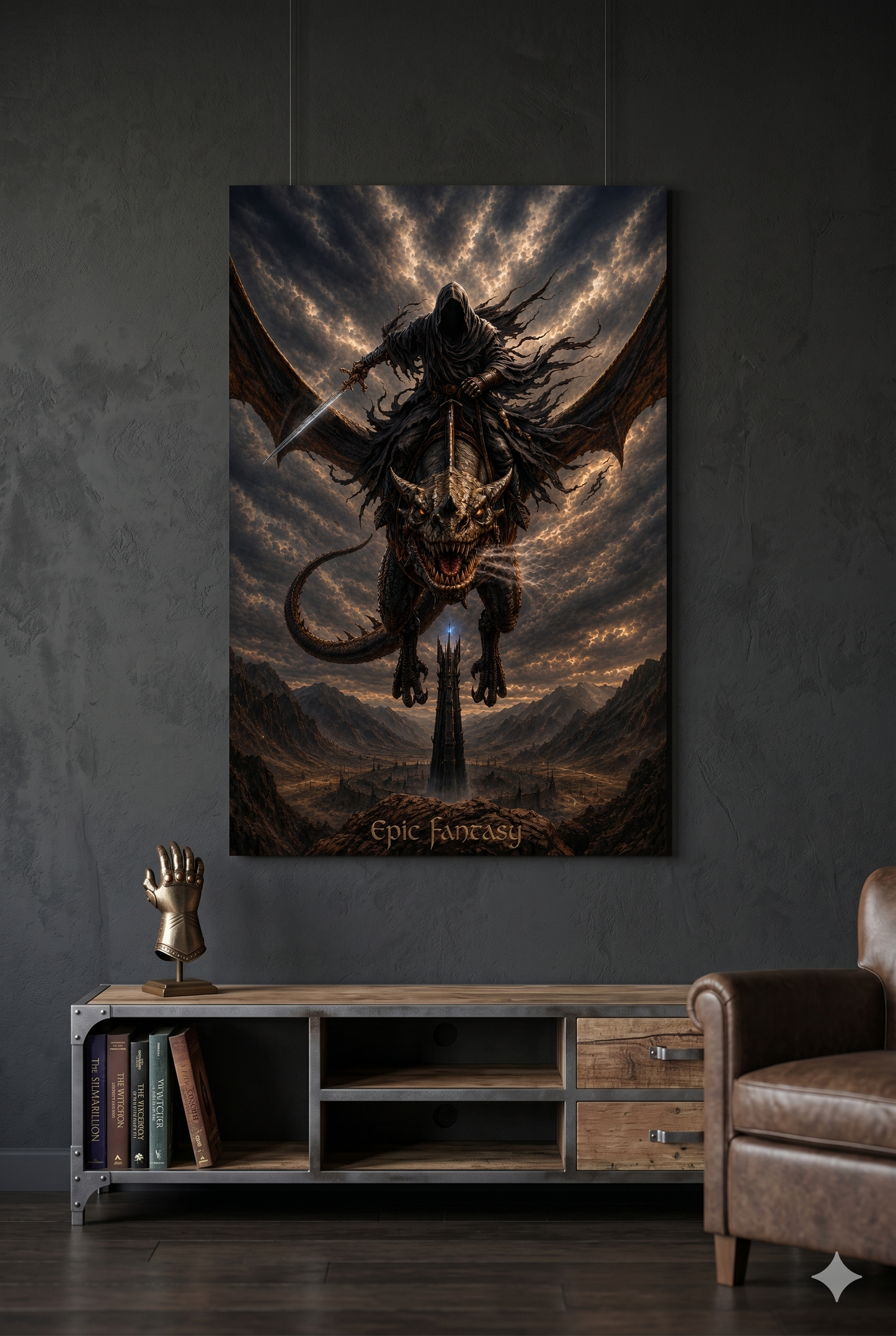 The Wraith Rider of Ashen Skies
