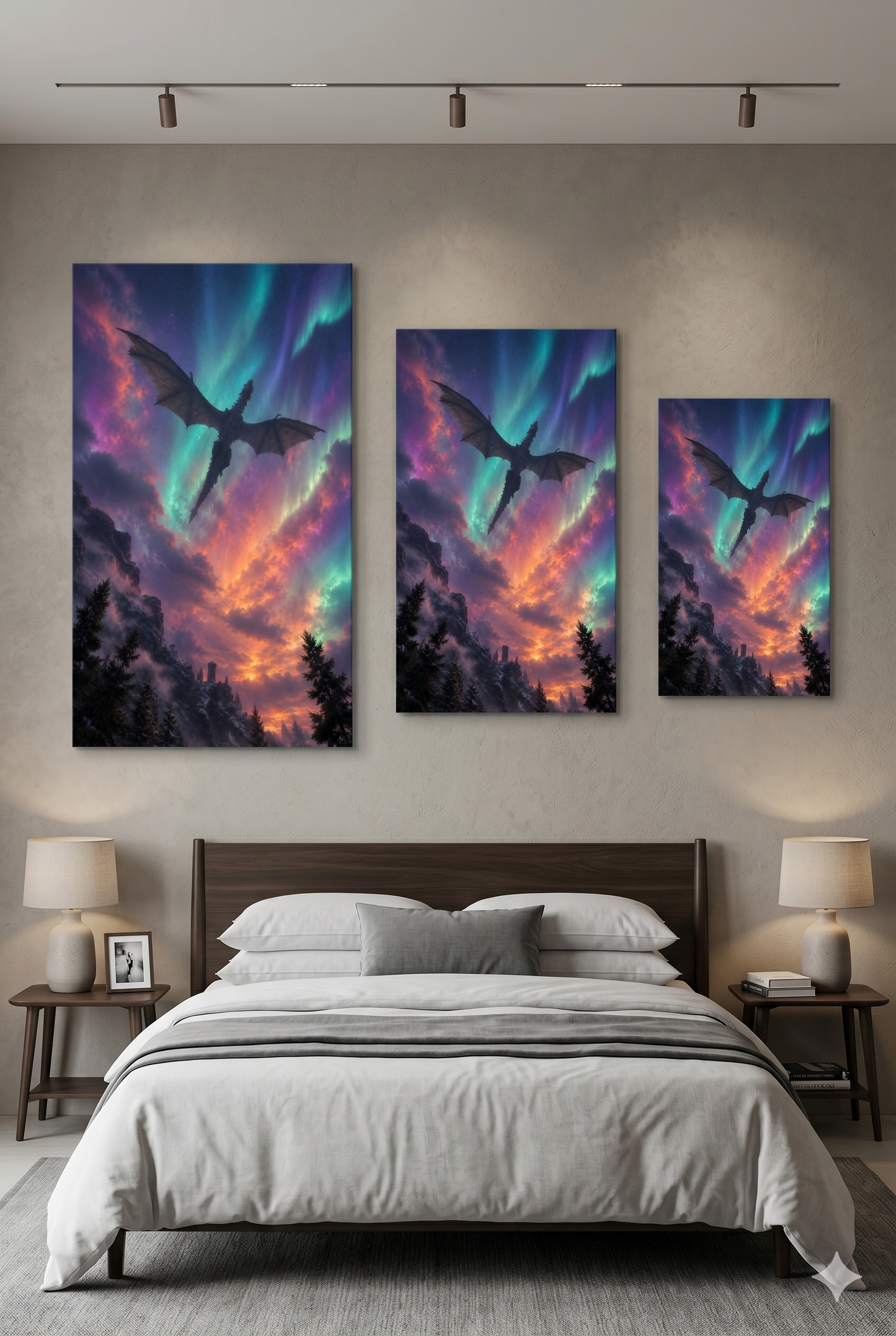 The Dragon Beneath the Northern Lights